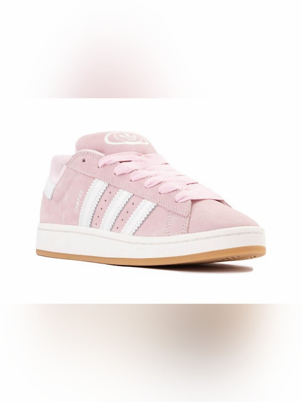 Womens Adidas Campus '00s Athletic Shoe - Clear Pink / White- TRENDY!!